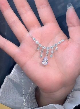 pp饰品满天星925纯银项链