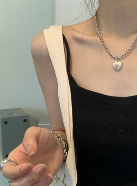 鹿妮韩国ins宝石原创项链