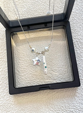 「小天使」巴洛克星星珍珠项链