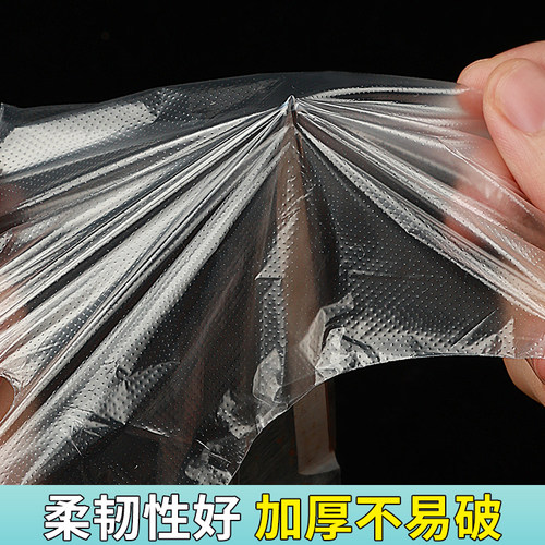 独立包装一次性手套食品级餐饮专用的加厚耐用卫生外卖塑料薄膜pe - 图0