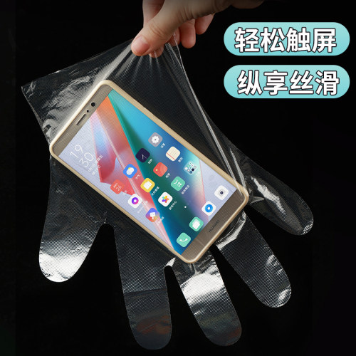 独立包装一次性手套食品级餐饮专用的加厚耐用卫生外卖塑料薄膜pe - 图3