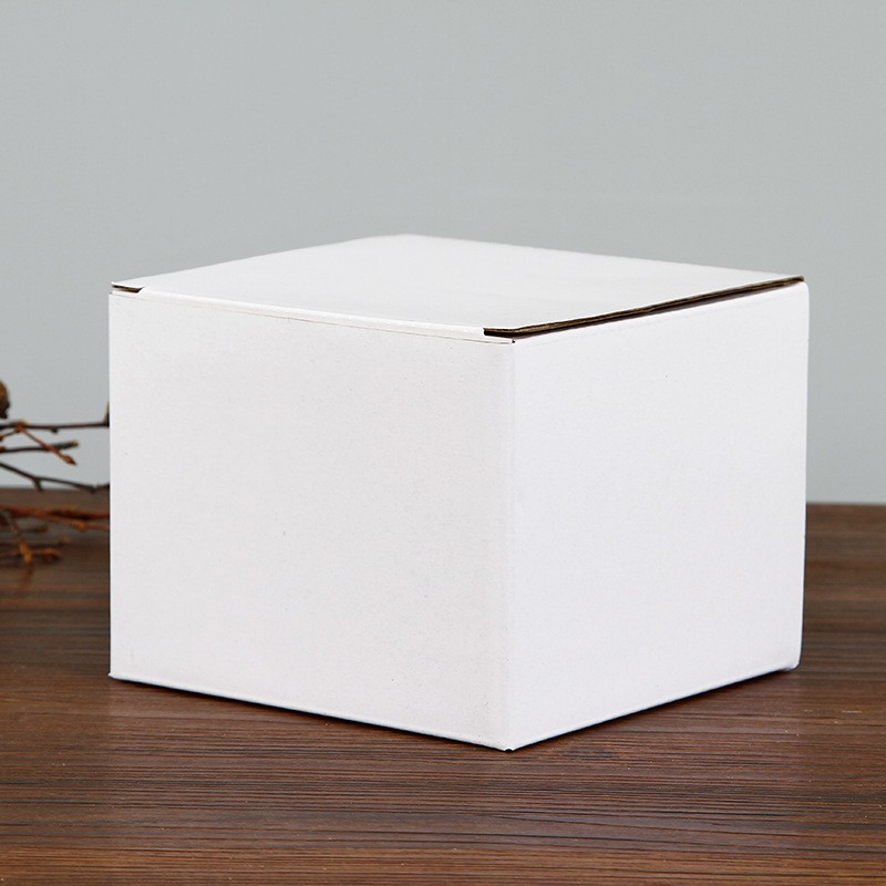 白色瓦楞盒工艺品打包盒16-17-18CM大尺寸包装内盒电子电器纸盒子 - 图2