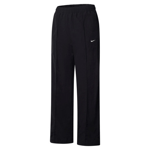 nike耐克秋季女子运动训练宽松抽绳梭织休闲长裤锐力FQ3589-010 - 图1