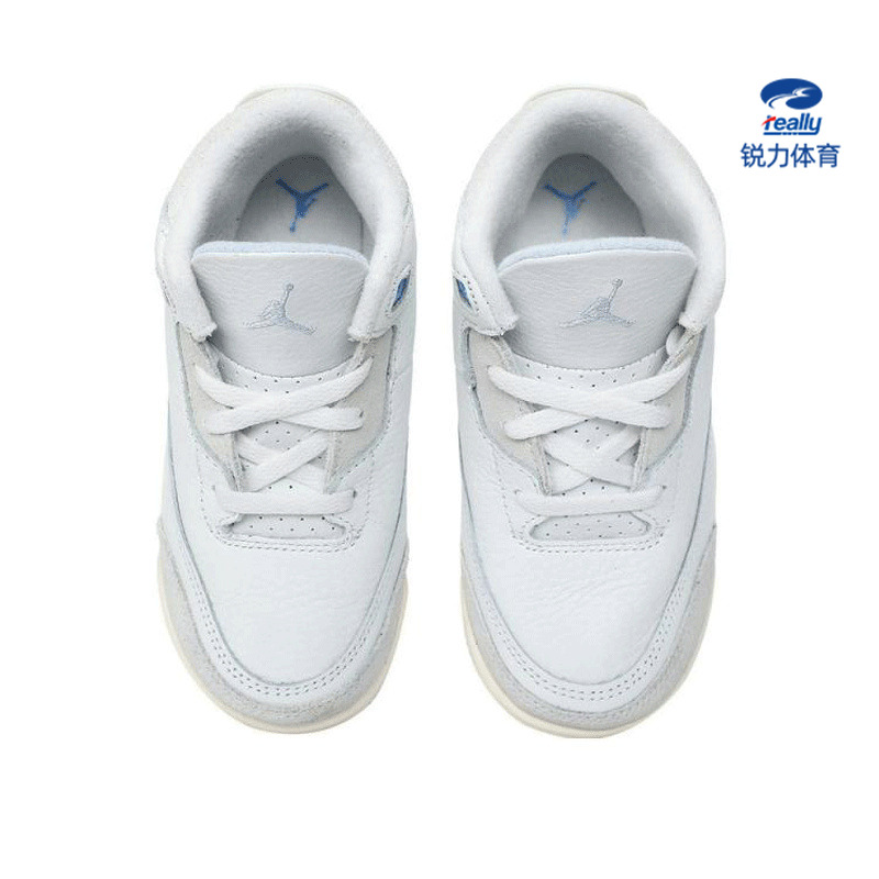 nike耐克婴童男女AIR JORDAN AJ3运动实战篮球鞋锐力DM0968-101 - 图1