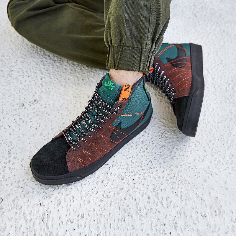 nike 2021冬男zoom blazer高帮板鞋 锐力体育板鞋