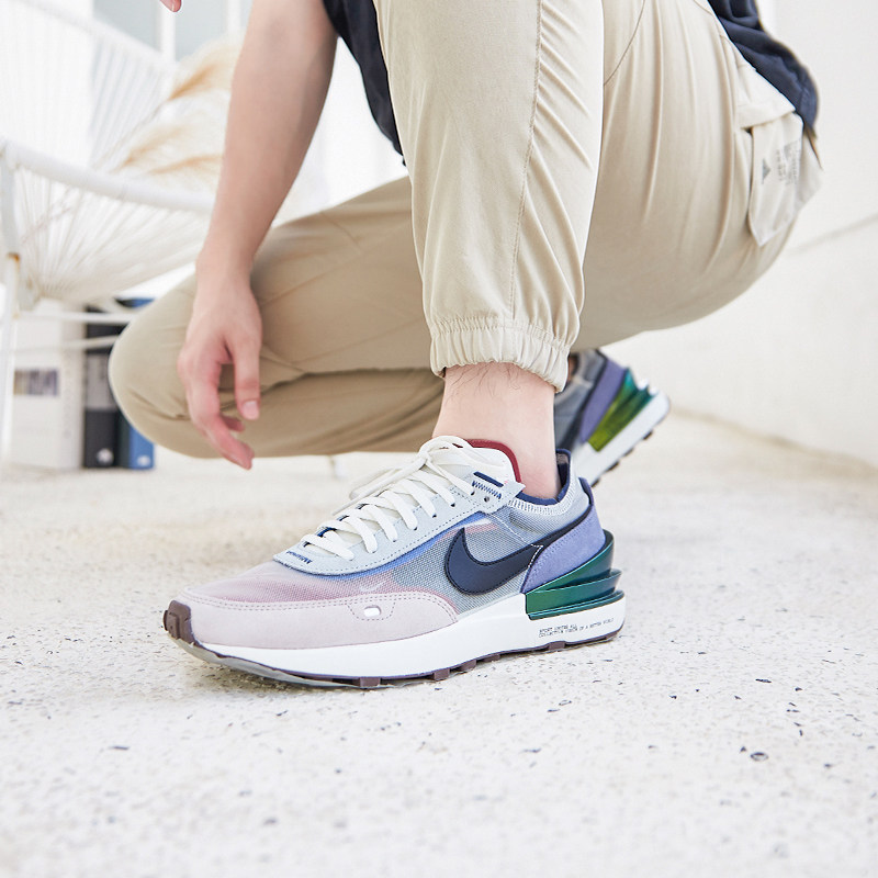 nike 2021秋季男子waffle one跑步鞋 锐力体育跑步鞋