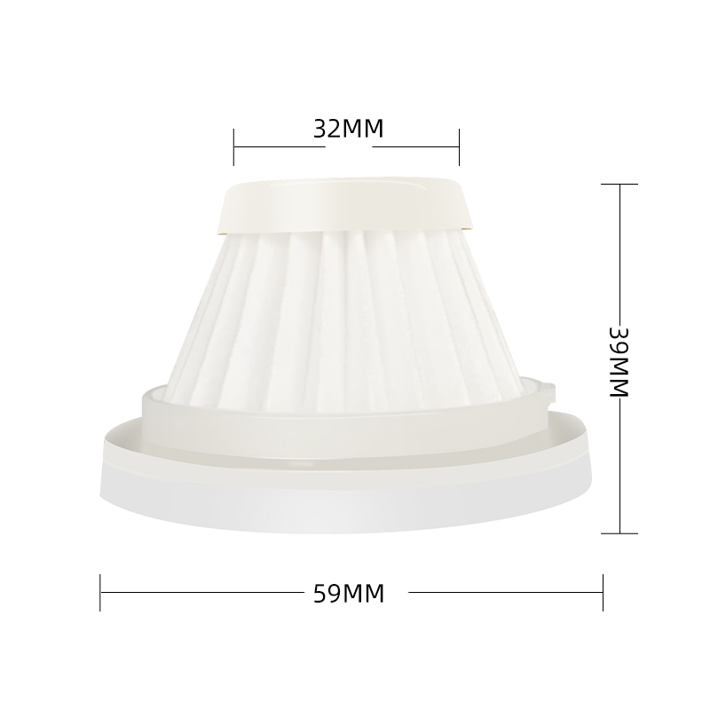 摩飞手持式车载小型吸尘器配件滤芯MR3936 MR1050可水洗过滤网 - 图3