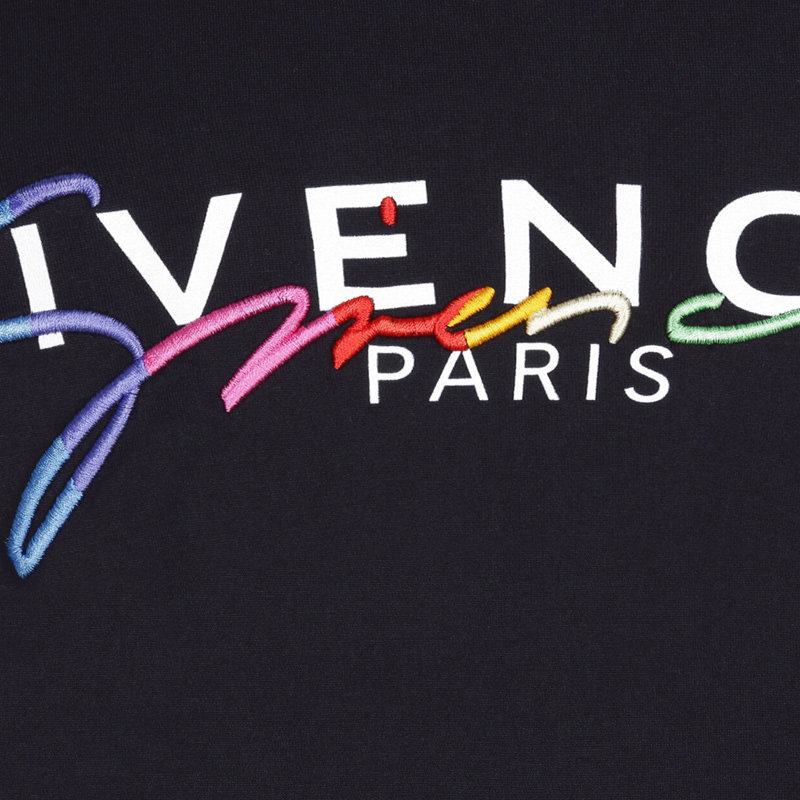 givenchy男士黑色渐变印花连帽卫衣 丰尚海外卫衣