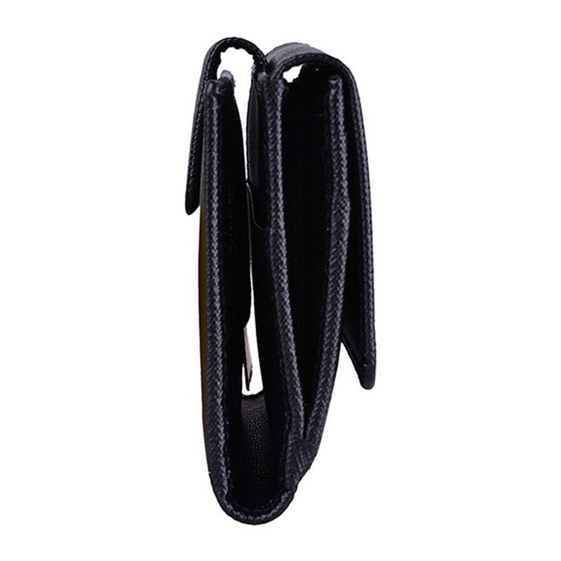 prada黑色女士牛皮钱包 丰尚海外钱包