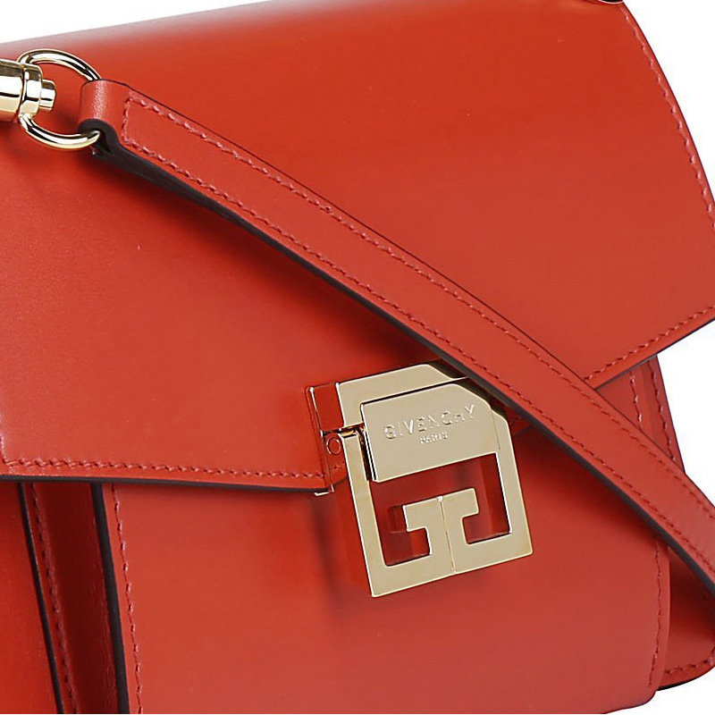 givenchy女士皮革橙色单肩挎包 丰尚海外女士包袋