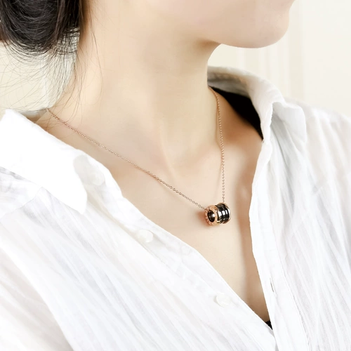 Ожерелье подходит для мужчин и женщин, цепочка до ключиц для влюбленных, длинный свитер, популярно в интернете, легкий роскошный стиль, длина макси