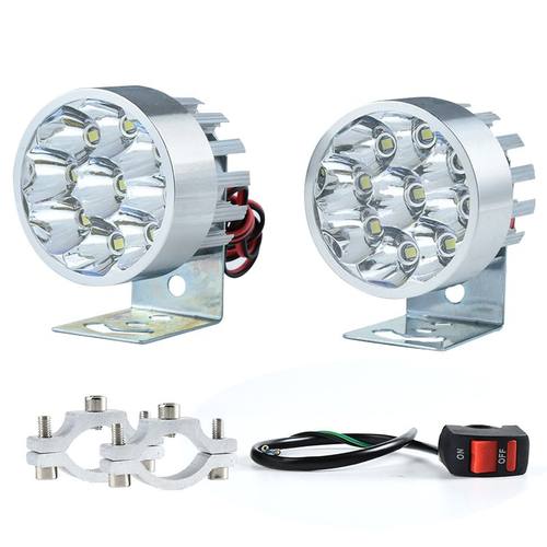 摩托车电动车led灯超亮改装灯12V24V36V48V72V80V电流通用防水灯 - 图3