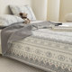 Baby velvet pure cotton bed cover thickened cotton sheets