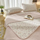 Double sided cotton bed cover