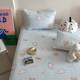 100% cotton quilted bed cover 100% cotton sheets