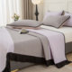 Skin-friendly quilted bed cover and thick bed sheet