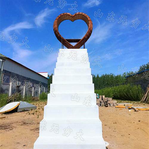 景区鸟巢月亮天梯户外农庄露营基地网红拍照打卡创意景观道具 - 图0