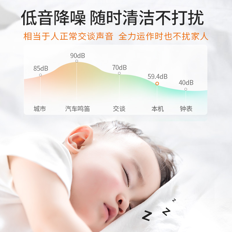苏泊尔生活电器旗舰店苏泊尔吸尘器家用小型大功率大吸力强力手持式车载超低音除螨2