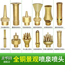 Fountain Nozzle Universal Mushroom Gushing Springs Snowpine Flowers Columns Sector Music Water View Pool Fish Pool Water Jet Head Equipment