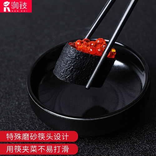 家用筷子高档合金筷子耐高温家庭厨房非实木防滑快子酒店餐具 - 图2