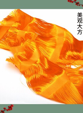 2026五色哈达暗花工艺八吉祥藏族饰品礼佛批量发吉祥多款袋装加长