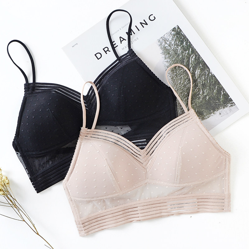 大u型美背露背无钢圈夏季背心抹胸 骤变文胸