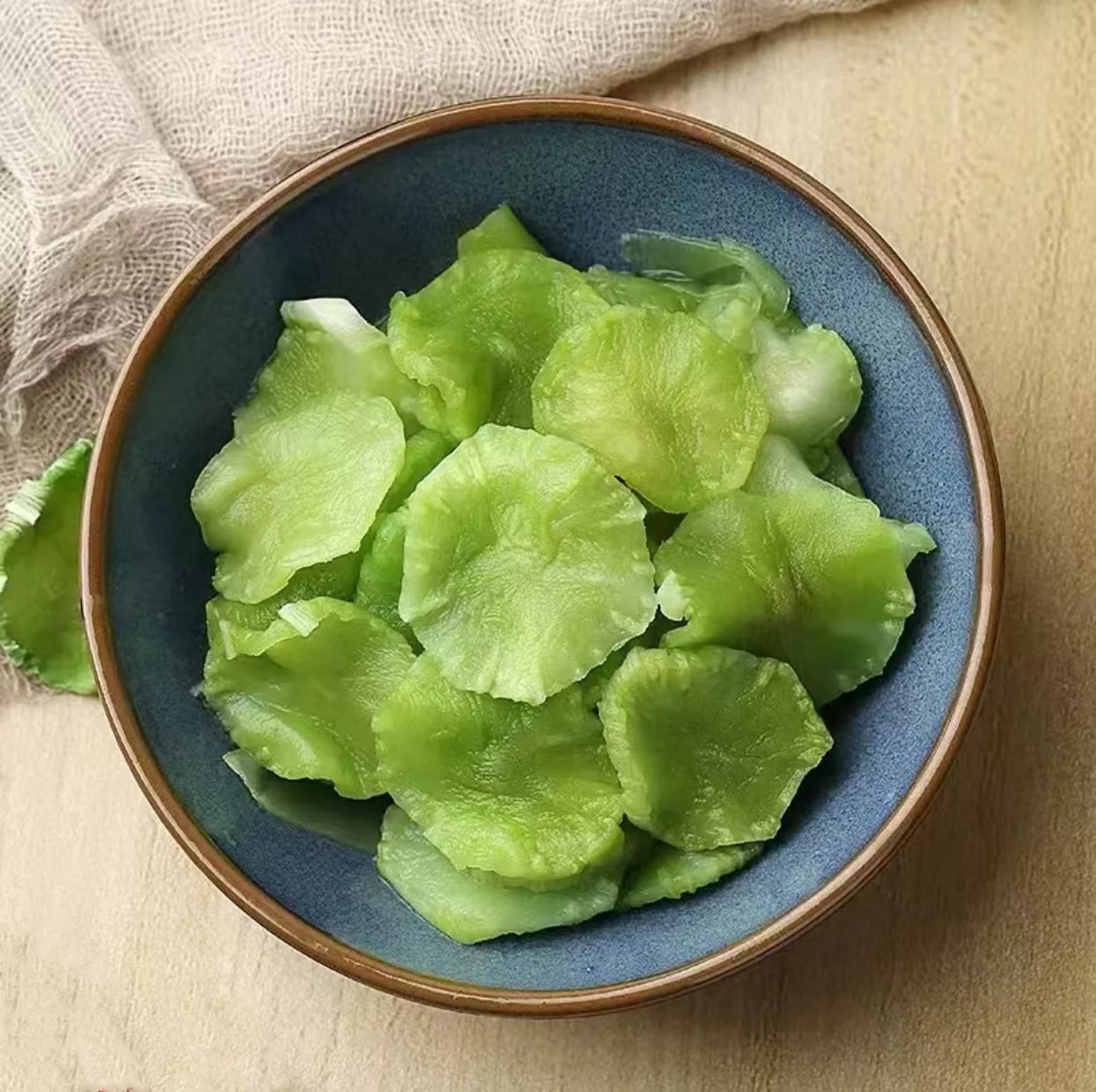 桑村刘大姐当季新货农家自制日晒精选莴笋干脱水蔬菜下饭菜 - 图1