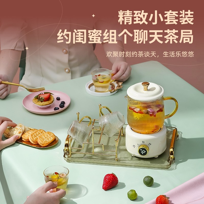 养生杯mini电炖办公室迷你煮烧水壶 米栗熊养生壶/煎药壶