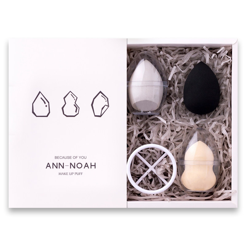 屈臣氐美妆蛋超软不吃粉气垫蛋粉扑 annnoah美妆蛋/扑/海绵