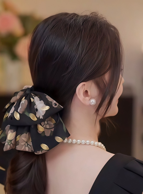 蝴蝶结抓夹女马尾夹子头饰