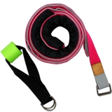 Тэнскую тренажера по талии, наклоняясь вниз и нижнюю талию йоги, растягивающаяся пояс, лошадей, встать и разделите ногу и потяните сухожильную группу