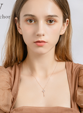 2022年新款小众设计ins钥匙项链