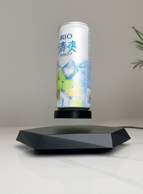 110v220v磁悬浮托盘广告展示架可承400gDIY创意手办办公室居家装