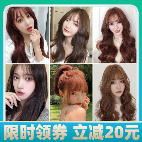 泡泡沫染发剂膏2026流行色自己在家染头发女纯一洗黑茶色植物正品 - 图2
