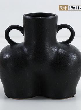 2025书柜装饰品摆件北欧样板间展示柜子橱柜家居软装组合抽象人物