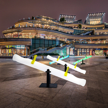 Outdoor Children Shine Stilts Board Mall Beauty Chen Activities Creative Toys Nets Red Parenting Interactive Adults Teething