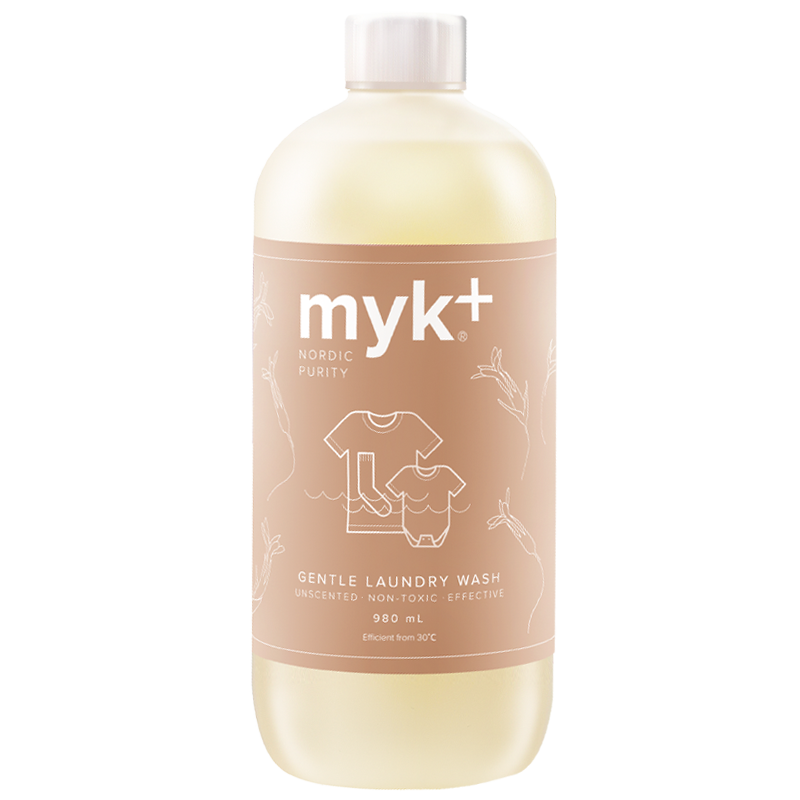 丹麦洣洣myk+洗衣液安全低敏抑菌内衣裤家用洗衣皂液无荧光980ML - 图3