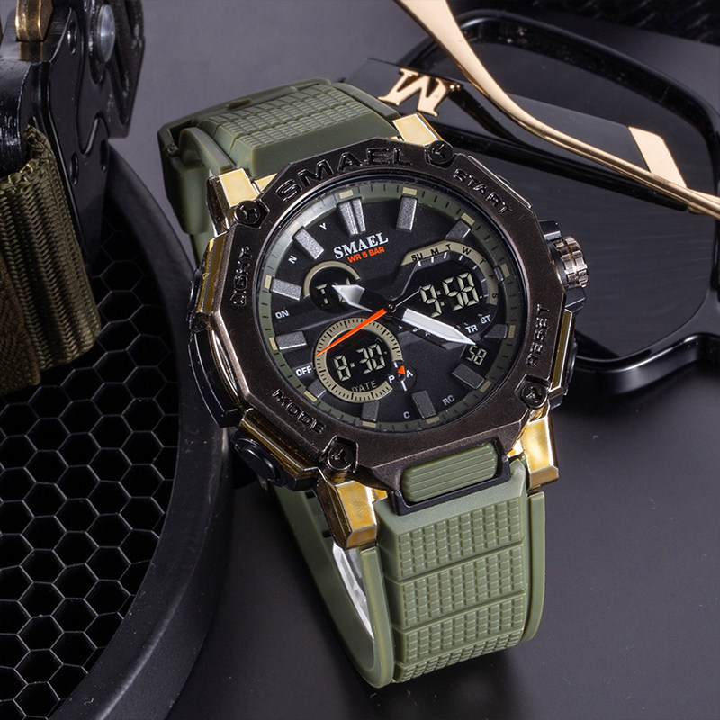 钢铁之心青少年电子高中学生手表 canext国产腕表