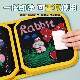 Reusable transparent copy portable graffiti drawing book