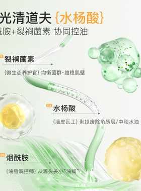 毛孔抛光水|水杨酸维C控油爽肤水