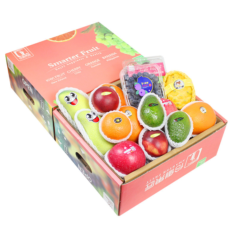 顺丰包邮8斤混合苹果组合混搭新鲜水果礼盒装高端团购定制送礼K4,淘宝优惠券,粉丝福利购,淘宝优惠卷