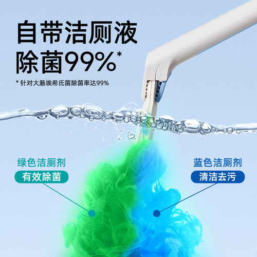 【李佳琦直播间】小植家一次性马桶刷可冲散替换刷头卫生间刷子 - 图1
