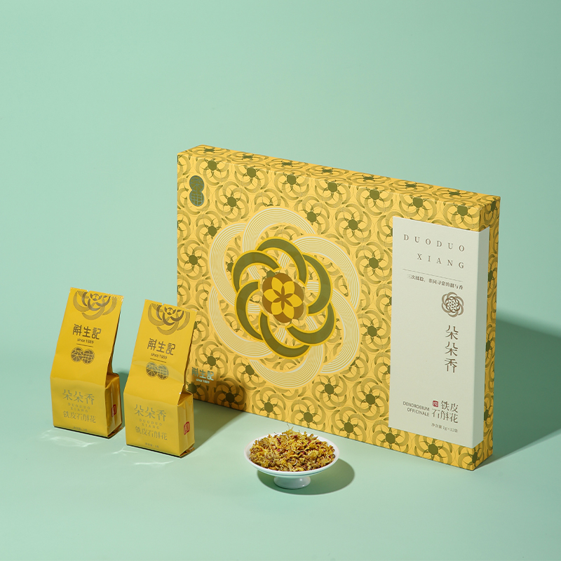 【年貨禮盒】斛生記霍山鐵皮石斛花朵朵香石斛花禮盒 1g*12袋_斛生記滋補養生旗艦店_傳統滋補營養品