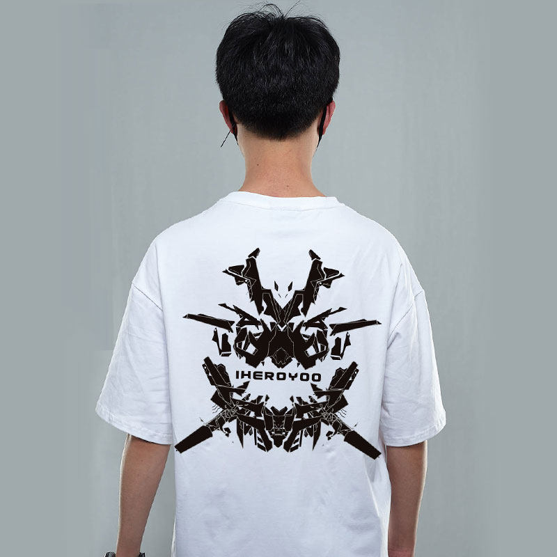 爱戏游新款短袖男潮牌潮流ins t恤 爱戏游T恤