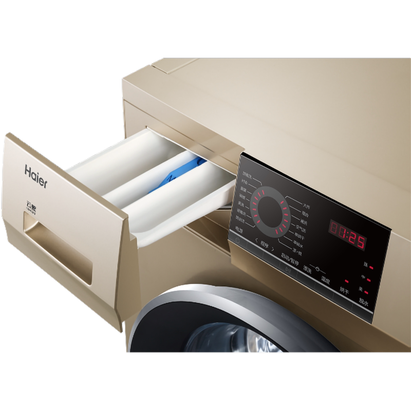 海尔10公斤全自动云熙g100818hbg 海尔云网通洗衣机
