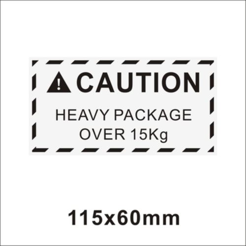 亚马逊FBA超重标签 警告标签 Team Lift标签 Heavy Package贴纸B - 图3