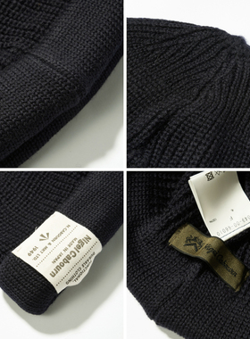 NigelCabourn羊毛针织冷帽