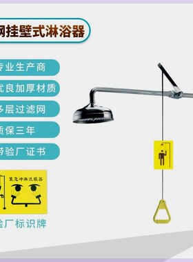洗眼器工业用洗眼器304简易式洗眼器双口洗眼器壁挂式紧急洗眼器