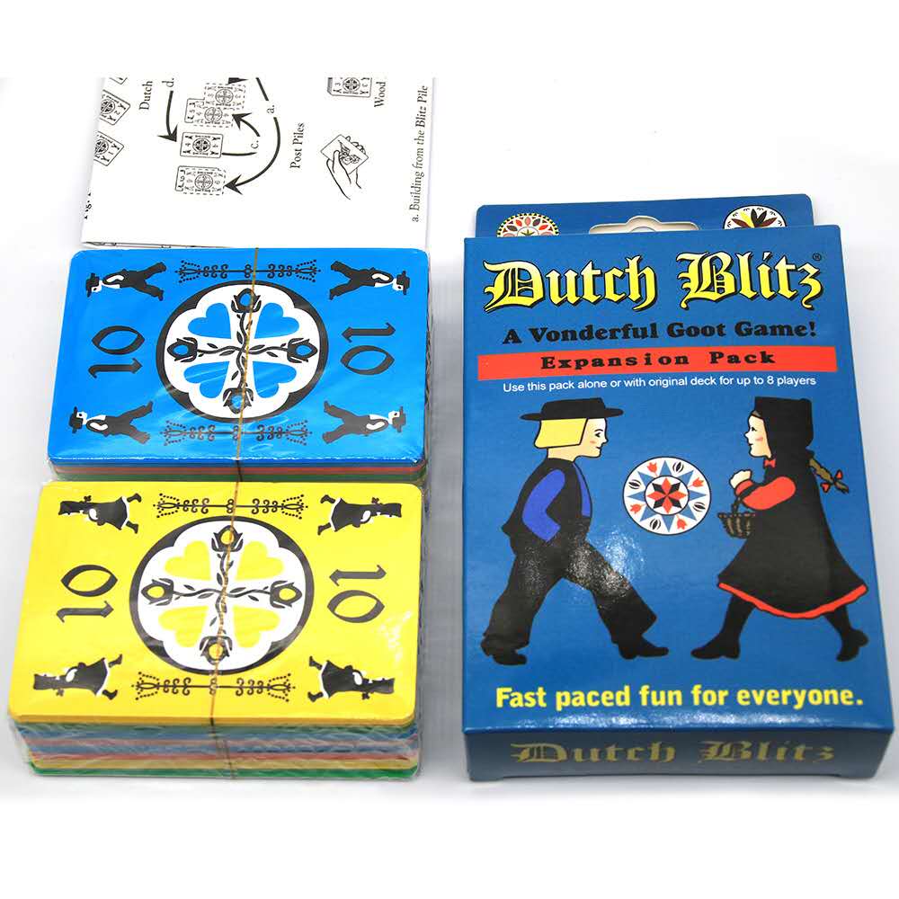 Dutch Blitz荷兰闪电战英文版 桌游卡牌休闲聚会游戏玩具桌面游戏 - 图1