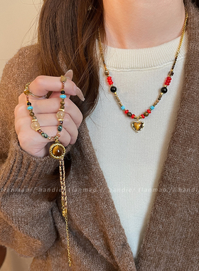 高级感还得是~美拉德本德的项链